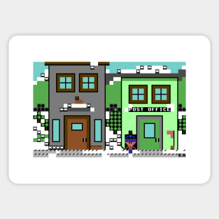 South Park PETSCII (C64) original artwork Sticker